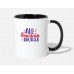 All American Brother White/Red Mugs